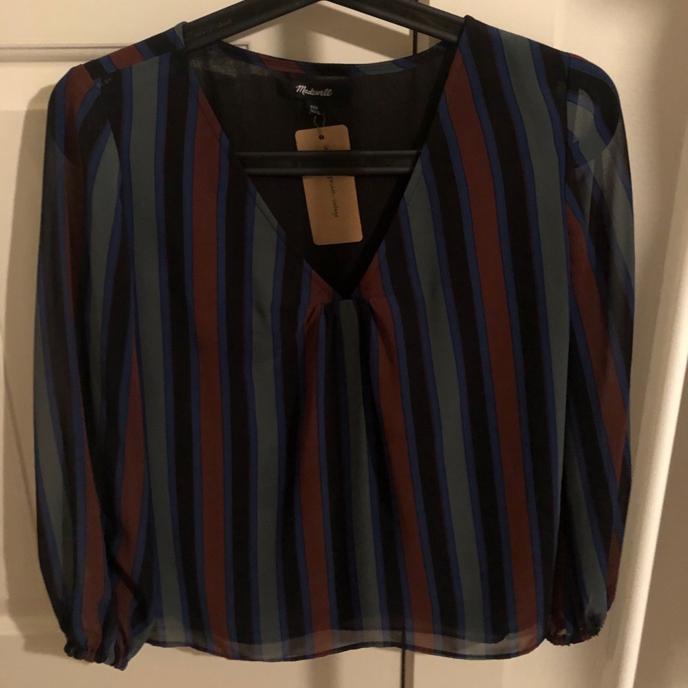 Madewell Stripped Bouse